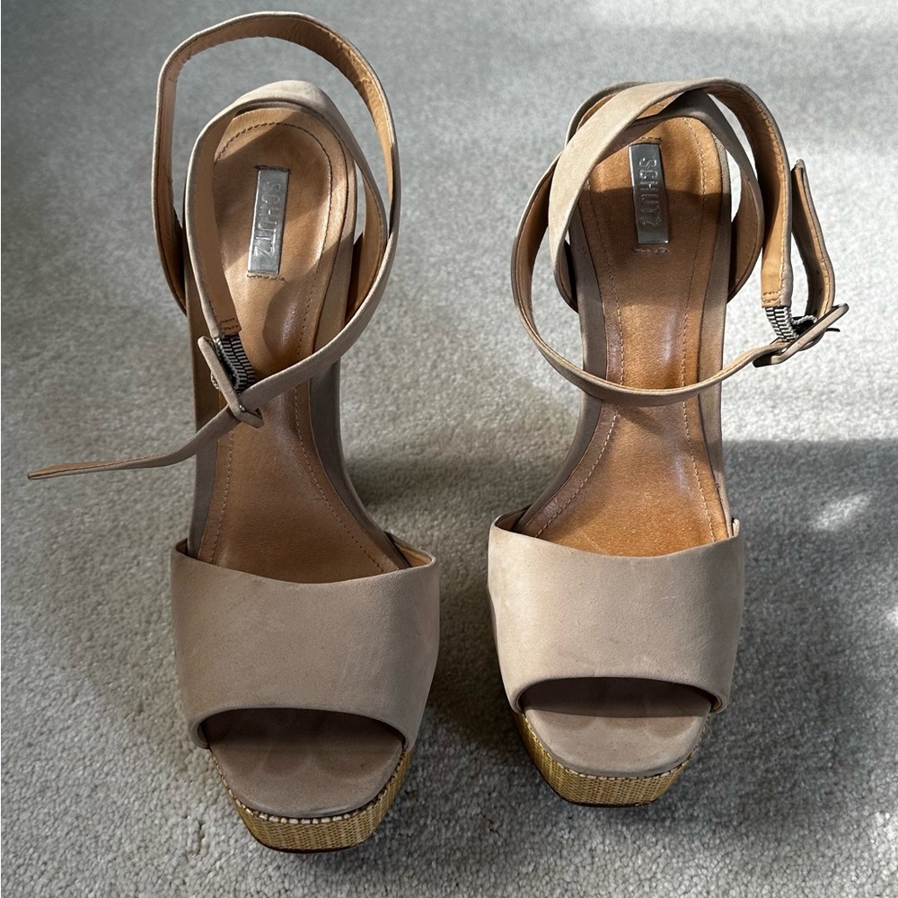 Schutz Platform Sandals